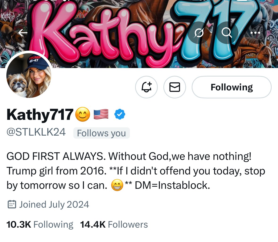 Steeler4ever (@steeler4ever79) on Twitter photo Letโs see if we can get this beauty queen to 14,500 plus!
She engages and connects back.
<a href="/STLKLK24/">Kathy717๐๐บ๐ธ</a>
๐๐๐๐ Letโs see if we can get this beauty queen to 14,500 plus!
She engages and connects back.
<a href="/STLKLK24/">Kathy717๐๐บ๐ธ</a>
๐๐๐๐