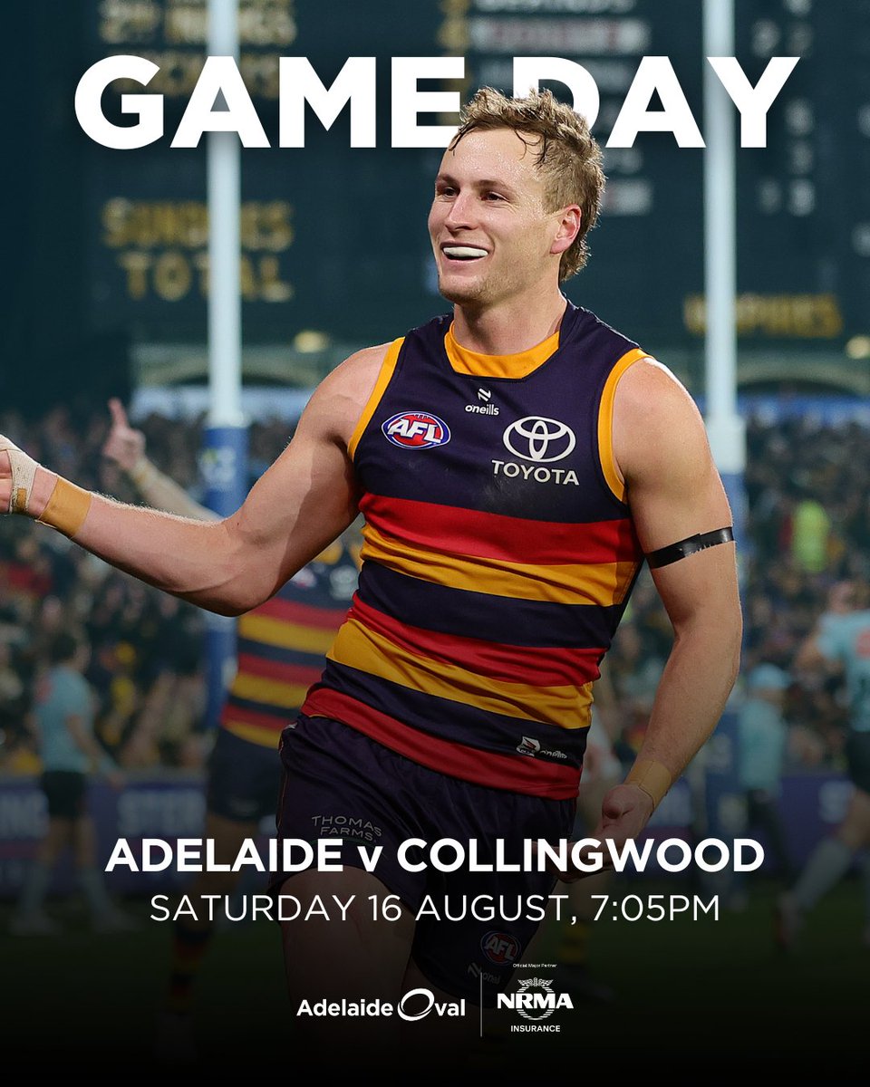 TheAdelaideOval's tweet image. One of the biggest games of the season is here 🍿 

Crows v Magpies. Here's everything you need to know for tonight 🏟