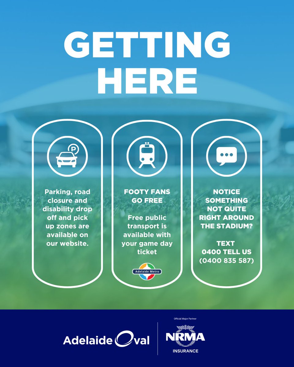 TheAdelaideOval's tweet image. One of the biggest games of the season is here 🍿 

Crows v Magpies. Here's everything you need to know for tonight 🏟