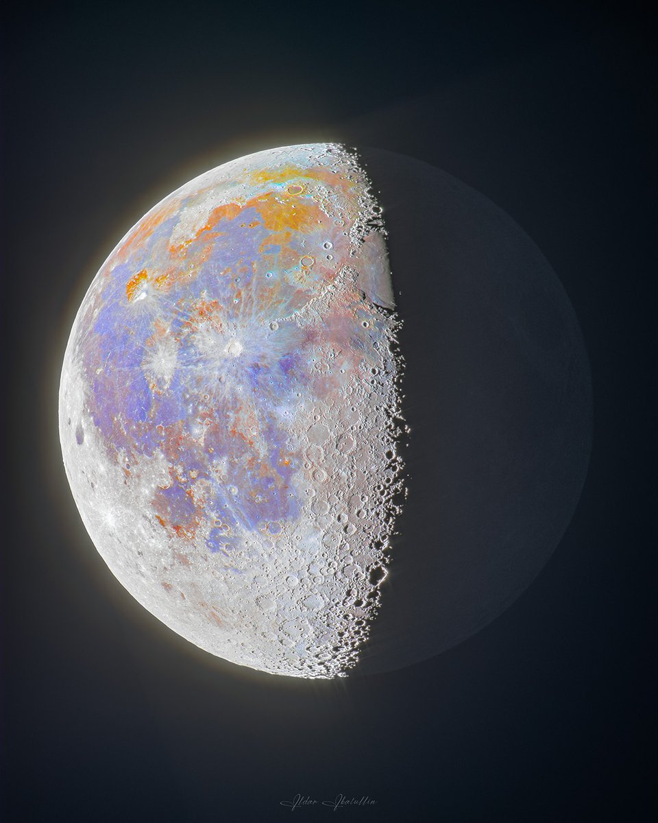 My clearest HDR mineral Moon at 64% phase
#moon #space #astronomy #night #cosmos #sky