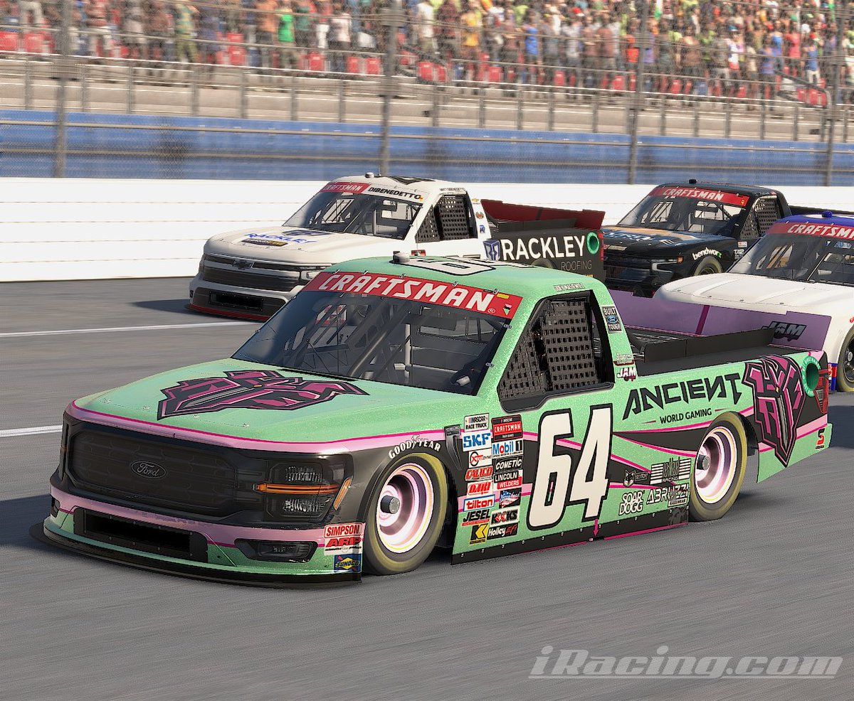 Joey Masiewicz (@joeymasiewicz) on Twitter photo Trucks at Talladega for CASH in the tonight in the HGR 250!
Race starts at 8:45pm, live here: youtube.com/@RagingidiotRa…
It's a bit late for me to start a full-length truck race, thankfully I have <a href="/GLYTCHEnergy/">GLYTCH Energy</a> on my side!
Use code "AWG" for 20% off!
<a href="/AncientWorldGG/">Ancient World Gaming I AWG</a> Trucks at Talladega for CASH in the tonight in the HGR 250!
Race starts at 8:45pm, live here: youtube.com/@RagingidiotRa…
It's a bit late for me to start a full-length truck race, thankfully I have <a href="/GLYTCHEnergy/">GLYTCH Energy</a> on my side!
Use code "AWG" for 20% off!
<a href="/AncientWorldGG/">Ancient World Gaming I AWG</a>