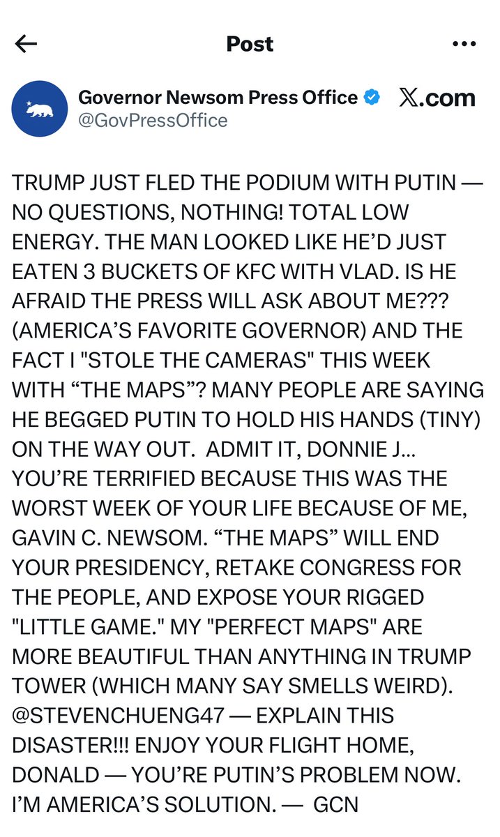 What is wrong with this account.

Totally unhinged.