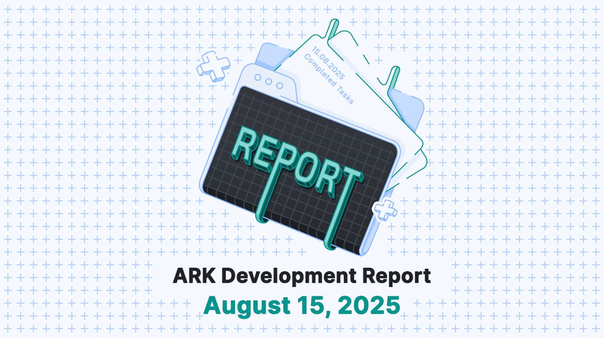 ArkEcosystem's tweet image. Halfway through August and it’s time for another Weekly Development Report 

arkscic.com/blog/ark-devel…