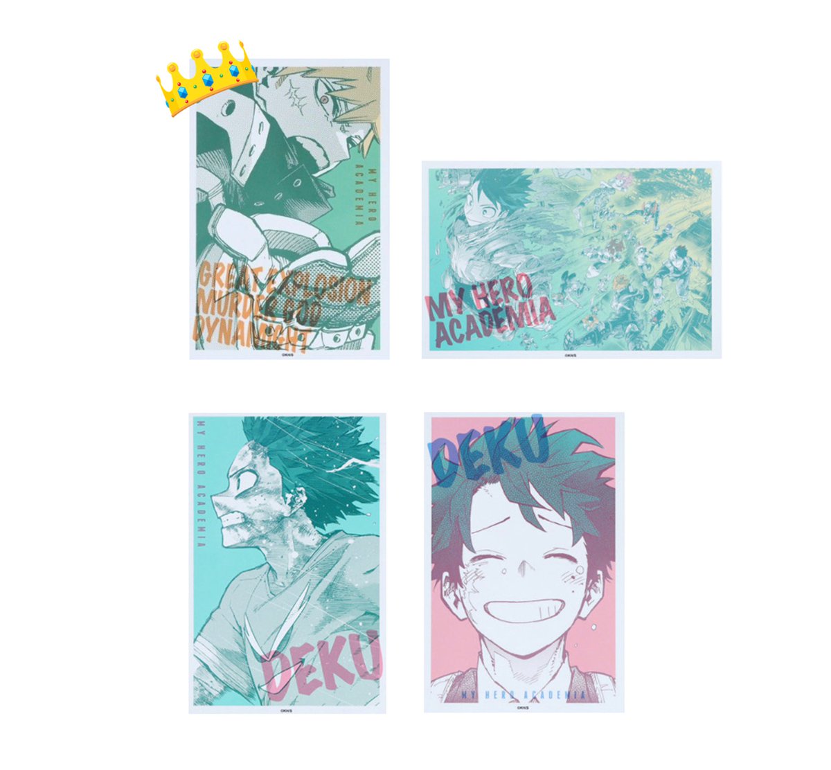 ヒロアカ 原画展 ワンシーンカード コレクション ｟交換｠

譲 ）轟

求 ）👑爆豪(画像②)
　　→決まり次第、集合＞緑谷(絵柄問わず)

郵送 / 8/17ヒロヴィラフェスお手渡し

よろしくお願いいたします◎