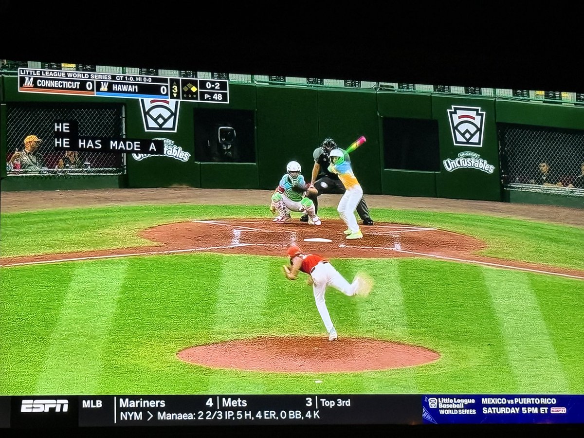 GovNedLamont's tweet image. Watching Connecticut take the field at the Little League World Series! ⚾ 

They’re CT’s 22nd team in Williamsport, chasing our 5th title! Go Connecticut! 💙

#LLWS #TeamConnecticut