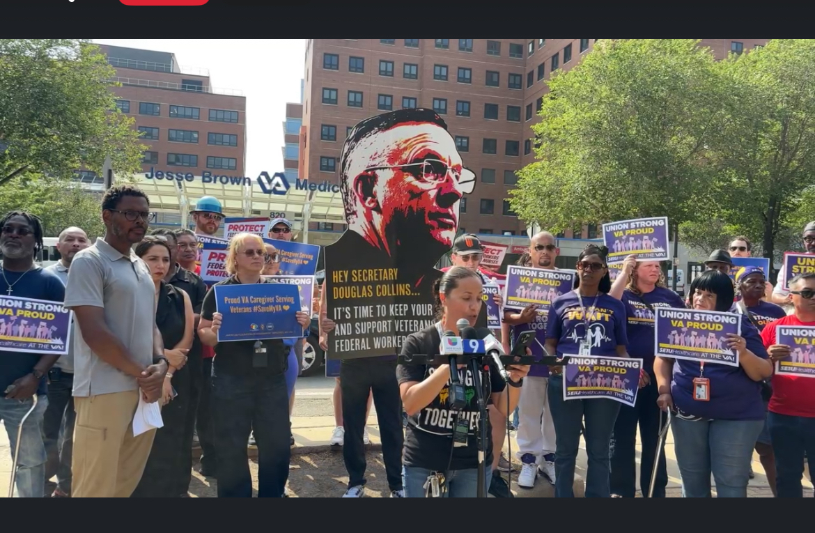 DYK: Veterans Affairs Secretary Doug Collins is failing to respect the collective bargaining rights of VA workers, the people who care for our vets, despite promising that he would.   

It’s time we hold these self-interested politicians accountable! seiu.co/VASUP