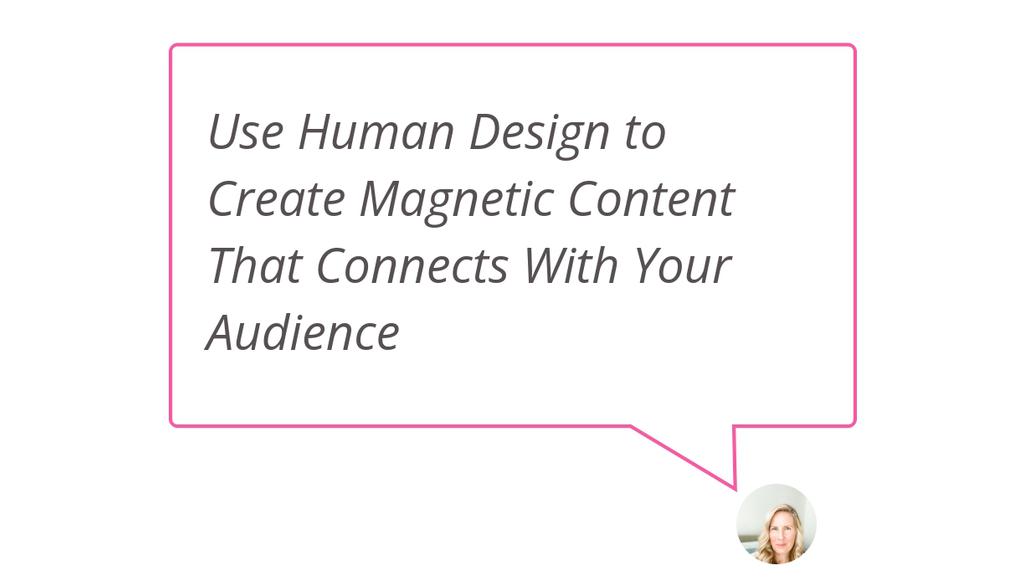 LiseCnz's tweet image. That&apos;s the power of using Human Design to create magnetic content…

Read more 👉 lttr.ai/AhrtE

#CreateMagneticContent #CreateContent #HumanDesign