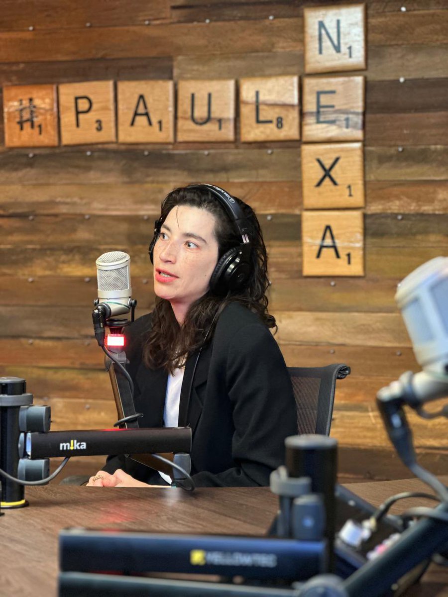 ExaFM's tweet photo. Ya está con nosotros #SofiMayen 🤩 ¡No te pierdas todo lo que nos contará! con @PAULSTANLEYD en #PaulEnExa por el 104.9 FM 📻 https://t.co/vQhw7ZMsyB