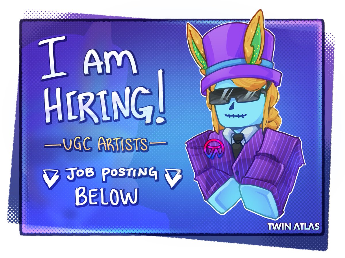 We're looking for UGC artists to help build out new fashion lines for Twin Atlas👀

Apply below! 👇