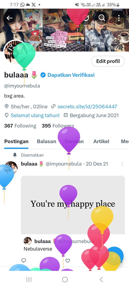 imyournebula's tweet photo. Banyakkk nyaaaa balonnnnn https://t.co/OFOn9sU8li