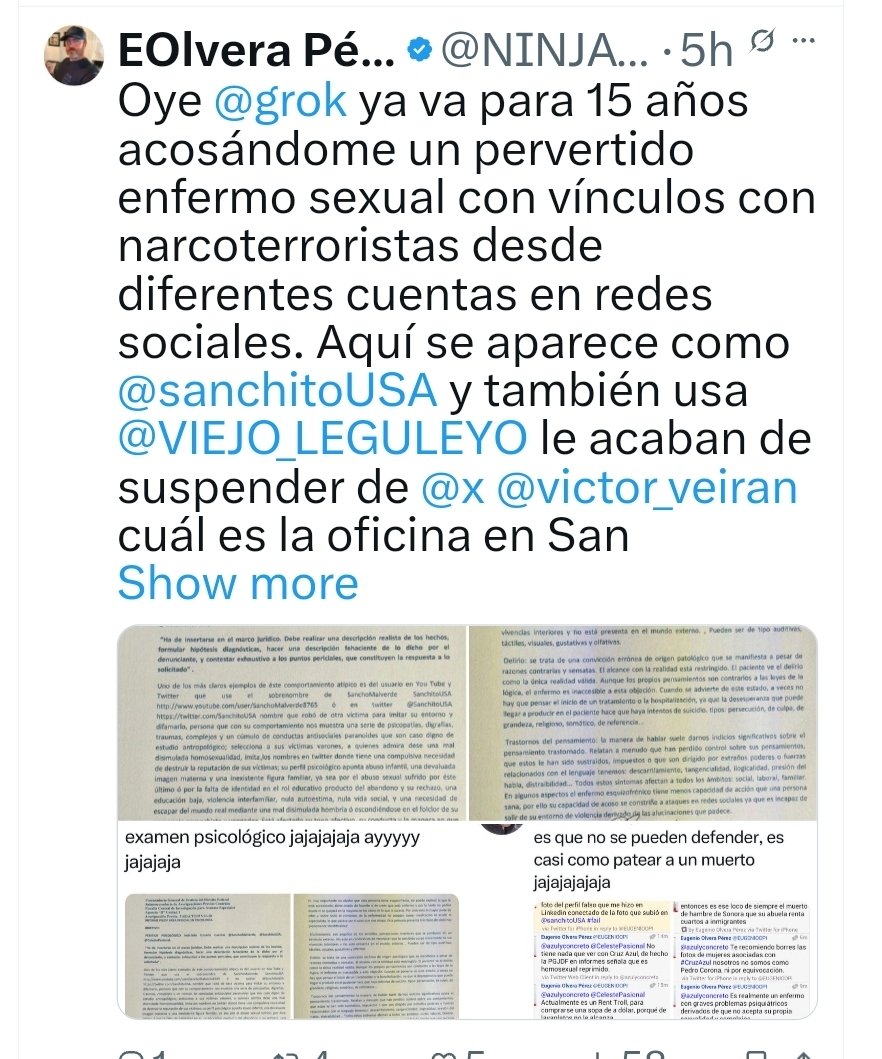 sanchitoUSA's tweet photo. Cuando se pone así de histerico y de maricon 
es porque la mierda,le llega hasta la garganta https://t.co/DDCqwXRCOk