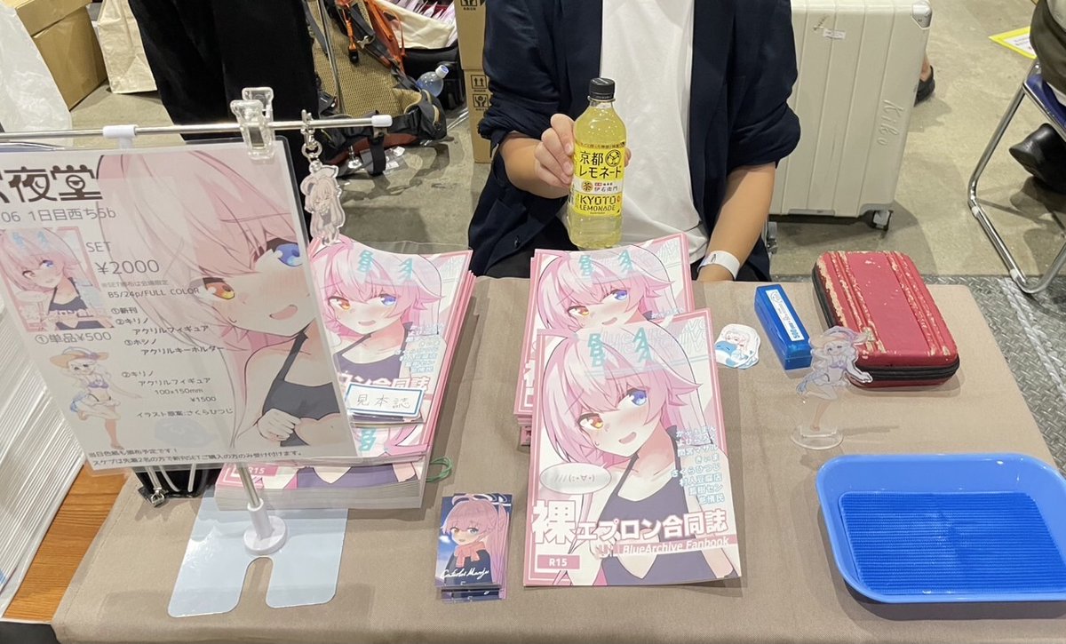 サークル設営完了しました！！
西2 ち-5b「常夜堂」でお待ちしております！
#C106