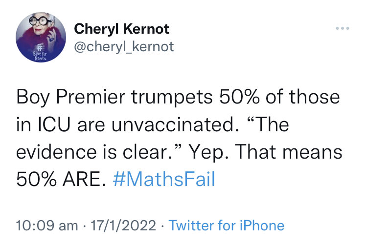 adorablegov's tweet photo. Bit rich coming from you Chez 😂 Remember this clanger? #MathsFail https://t.co/TWeRZt6r3R
