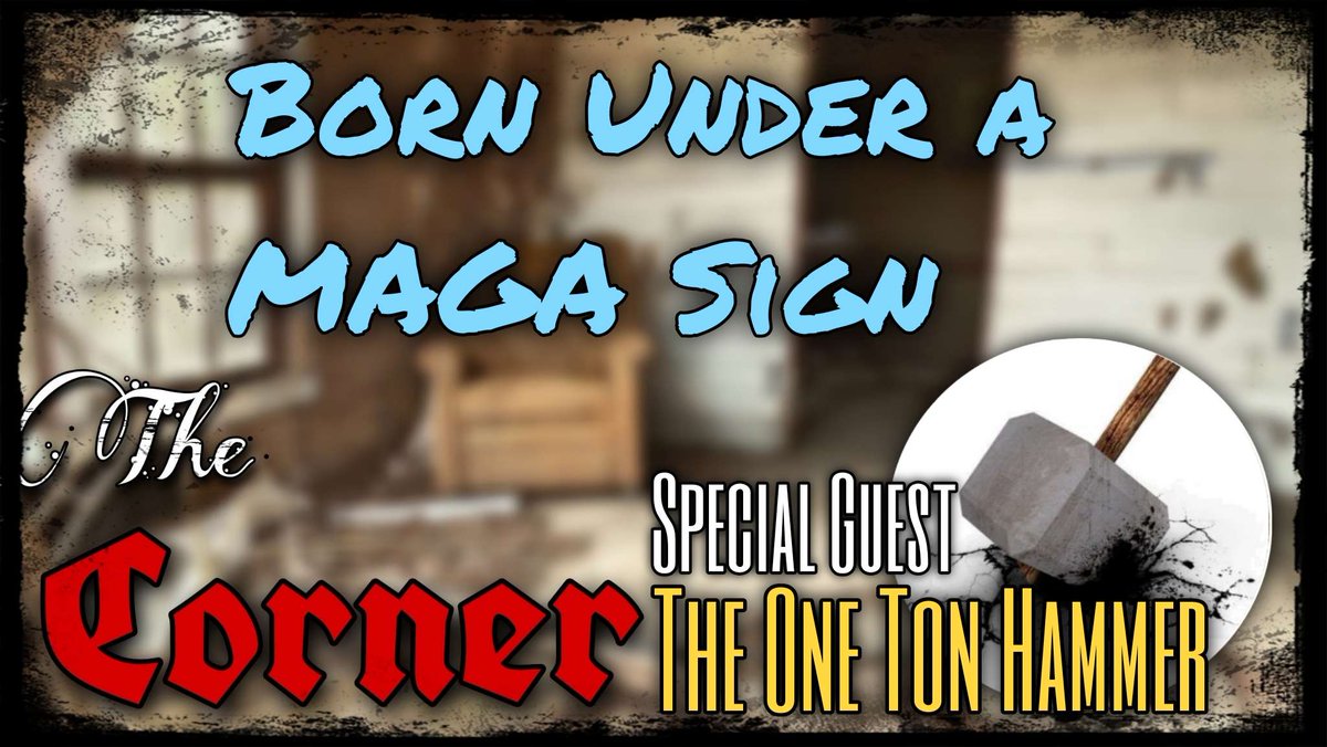 Frosted Glass (@frostedglass2) on Twitter photo Come check out The Corner tonight at 9pm EST with special guest <a href="/theonetonhammer/">Hammer 🔨🇺🇸 🇸🇰 🏴🇮🇪</a> !
Stream: youtube.com/live/rBhKQgPR8… Come check out The Corner tonight at 9pm EST with special guest <a href="/theonetonhammer/">Hammer 🔨🇺🇸 🇸🇰 🏴🇮🇪</a> !
Stream: youtube.com/live/rBhKQgPR8…
