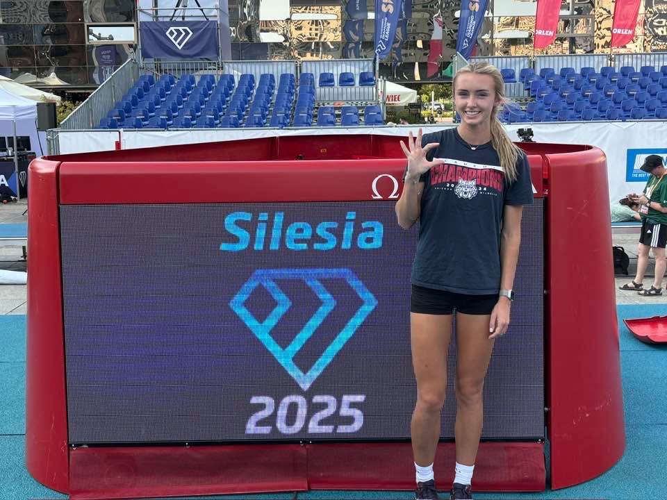 Arizona Track & Field/Cross Country (@arizonatrack) on Twitter photo not done yet😤wishing Emma Gates the best of luck at the <a href="/WorldAthletics/">World Athletics</a> Diamond League meet in Poland! not done yet😤wishing Emma Gates the best of luck at the <a href="/WorldAthletics/">World Athletics</a> Diamond League meet in Poland!