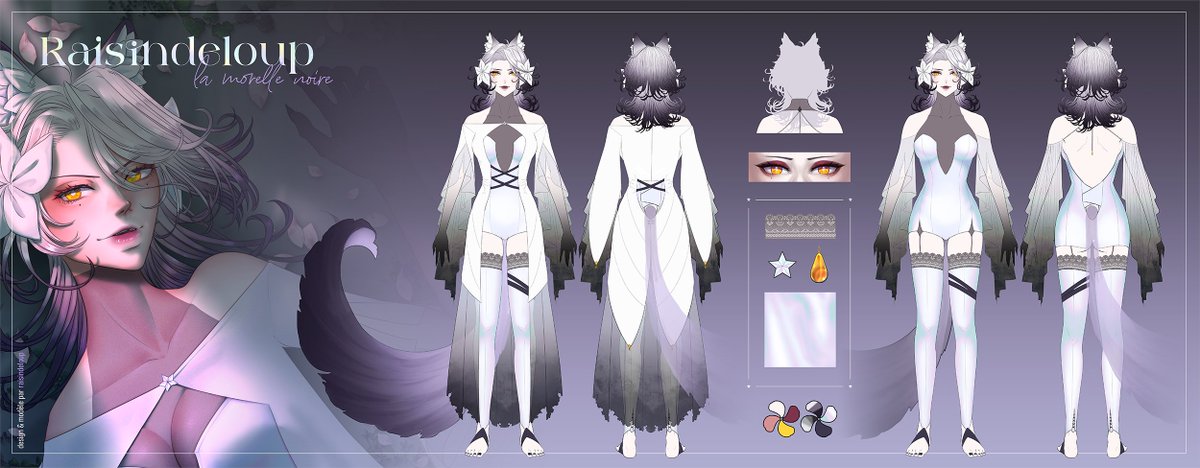 Nouvelle refsheet du coup !
Plus de références sur le discord par sécurité ♥
#RaisindelArt