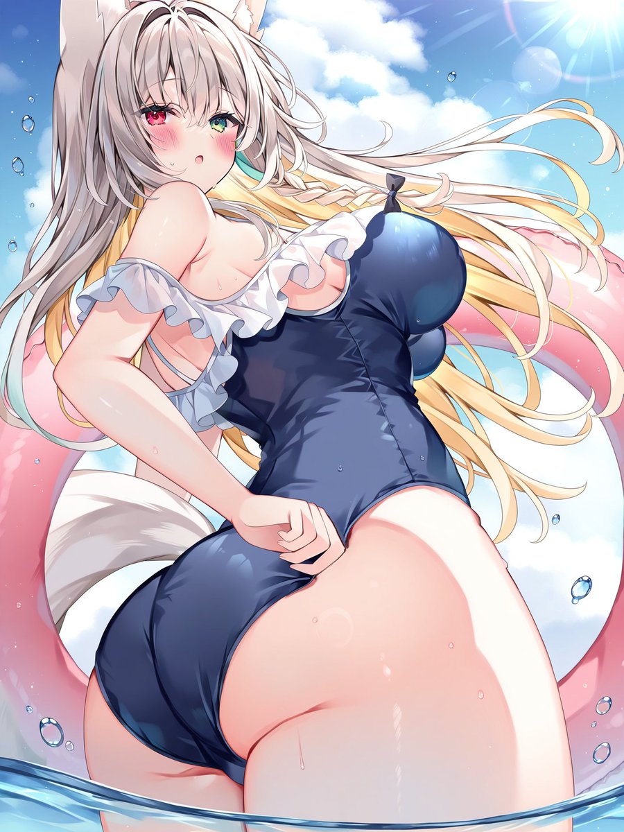 #じゅじゅ・juju #ケモミミ
おはようございます✨暑いですね💦