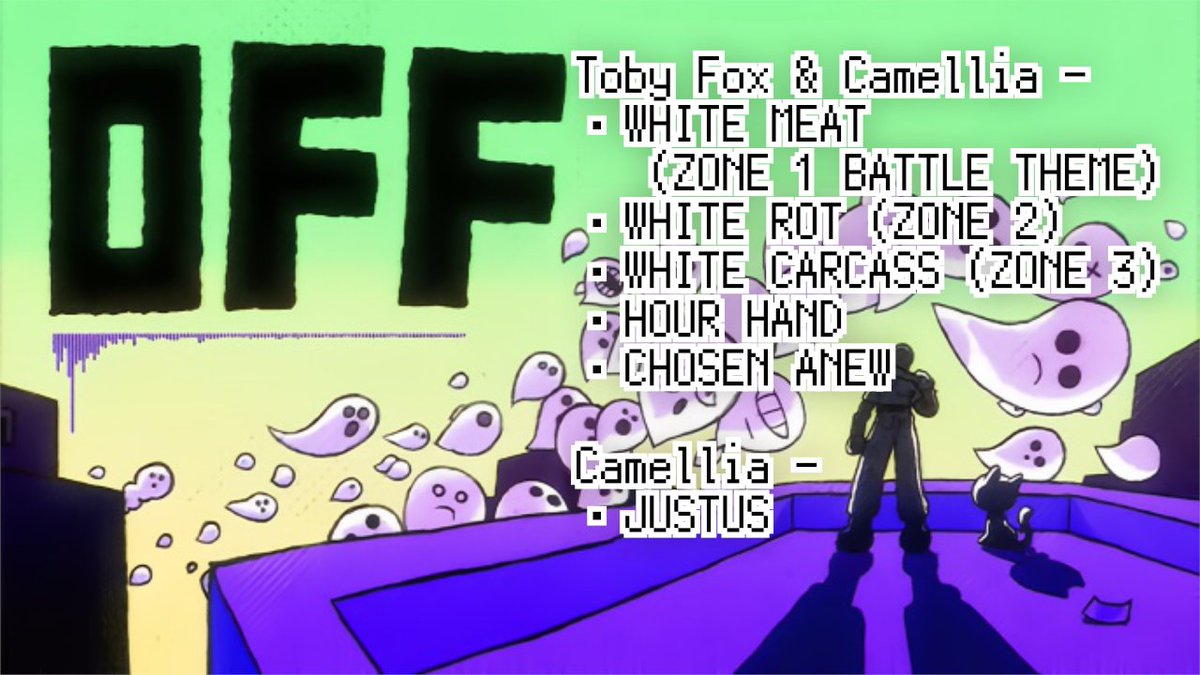【告知/お知らせ】
We've worked with Toby Fox for the RPG game OFF! You can listen to all the soundtrack on YouTube, please check the link below!
ゲーム「OFF」にToby Foxと楽曲を作りました！下のリンクから全曲が聴けますので、是非チェックしてみてください！⚾️