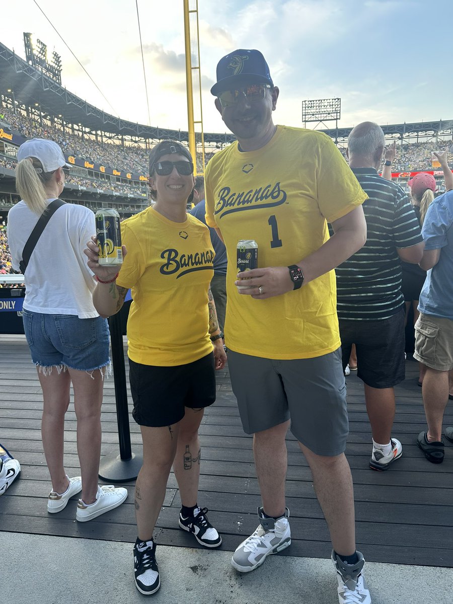 The constantly “Forgotten Bums” meeting at the <a href="/TheSavBananas/">Savannah Bananas</a> game