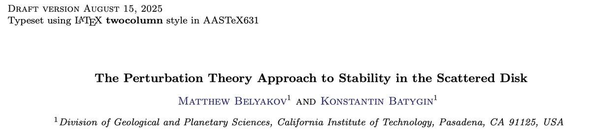 Konstantin Batygin tweet media