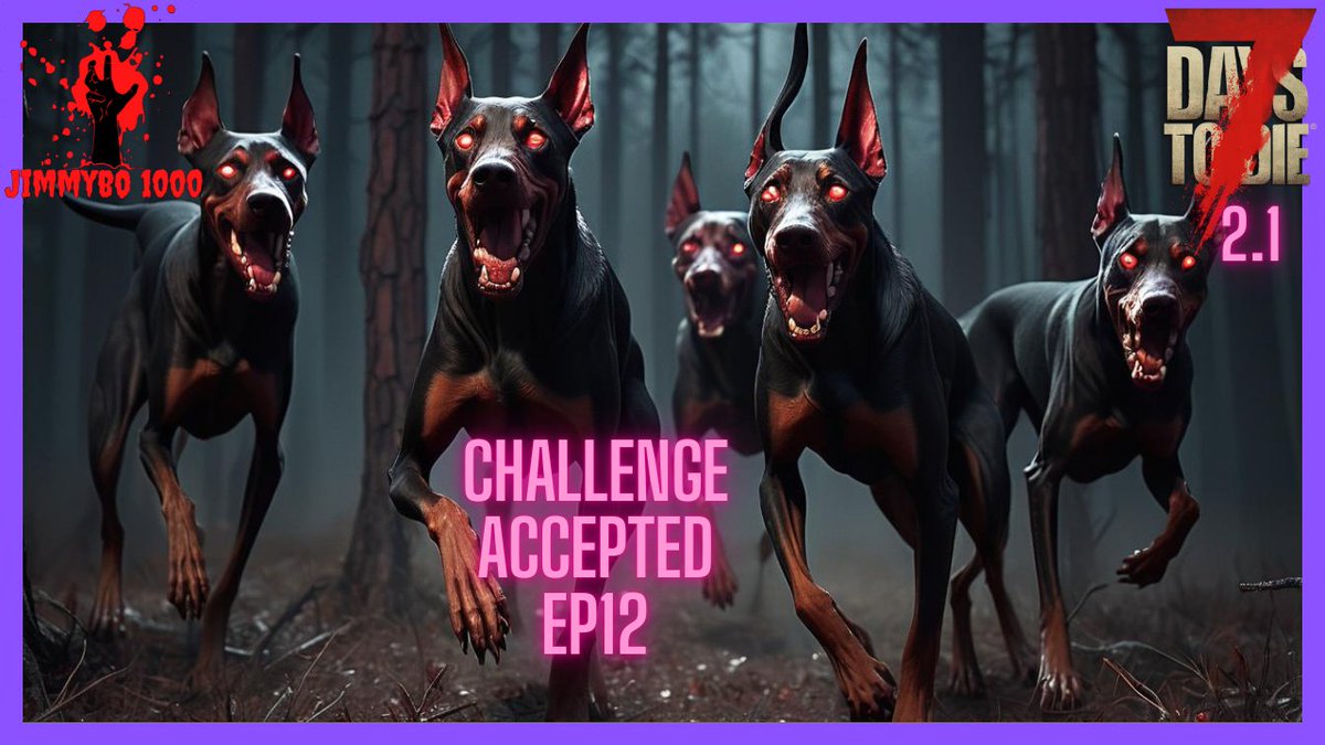 I get attacked by a horde of zombie dogs in 7 days to die 2.0 storms brewing youtu.be/S_Ey7Q_2Pzg