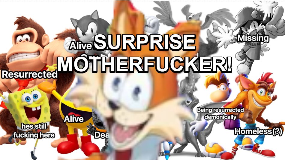 Seriously, it's amazing and depressing to think that Bubsy is more alive today than Mega Man ☠️😞