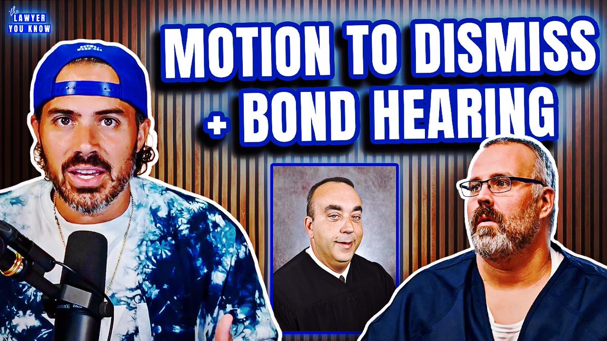 I’ll be reacting to the Sheriff v. Judge motion to dismiss &amp; bond hearing tomorrow morning at 8:00am ET!

📺: youtube.com/live/s9AYENMil…