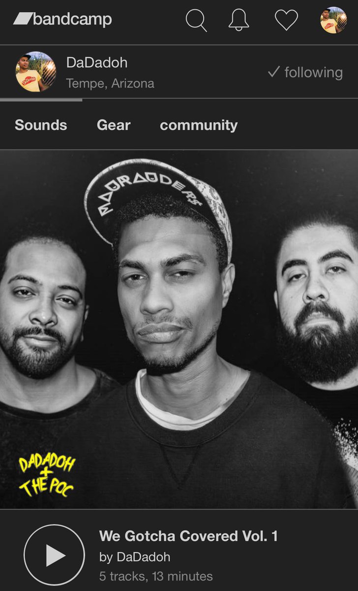 DaDadoh's tweet image. thanks to everyone who purchased this directly from @Bandcamp 

im gonna always release my stuff there cause it be some real ones who will pay 2x the price you ask &amp;amp; that really means the world to me ❤️

dadadoh.bandcamp.com/album/we-gotch…