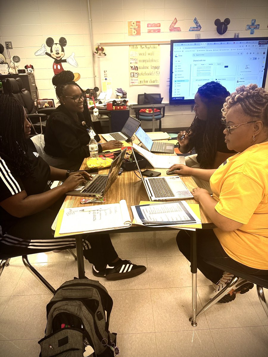 DobbsPrincipalRagin (@tragin761) on Twitter photo Strong teams = strong classrooms 💪 South Atlanta Cluster math coaches collaborating to REIMAGINE teaching and learning. One district. One goal. Every child. 🐾💙 #BackToBasics #SouthAtlantaStrong <a href="/TabathaMLaw/">Tabatha Lawrence</a> <a href="/DrArniseOwens/">Arnise Owens</a> <a href="/KeenyaJ/">Keenya Jackson, Ed. D.</a> Strong teams = strong classrooms 💪 South Atlanta Cluster math coaches collaborating to REIMAGINE teaching and learning. One district. One goal. Every child. 🐾💙 #BackToBasics #SouthAtlantaStrong <a href="/TabathaMLaw/">Tabatha Lawrence</a> <a href="/DrArniseOwens/">Arnise Owens</a> <a href="/KeenyaJ/">Keenya Jackson, Ed. D.</a>