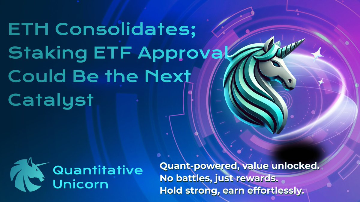 Brc20_QuniX's tweet photo. ETH consolidates at $4,450–$4,600 as staking ETF hype grows.
If approved in Sept, it could drive inflows &amp; tighten supply—fueling the next leg up.
At #QuniX, we position in low vol, trade the catalyst.

🔗 https://t.co/O3lkkF2S7b

#Ethereum #StakingETF #Crypto #QuniX https://t.co/NWP6H9zyql