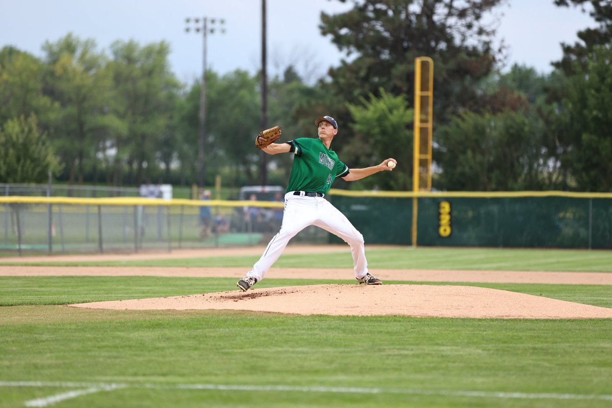 MinnBaseball's tweet image. On the mound tonight to kickoff the @mntownball25 tourney.  @ElkoExpress vs @sartell