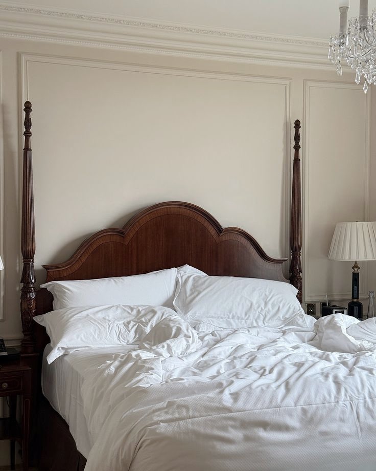 rosierpearl's tweet image. girls yearn for dark wood furniture