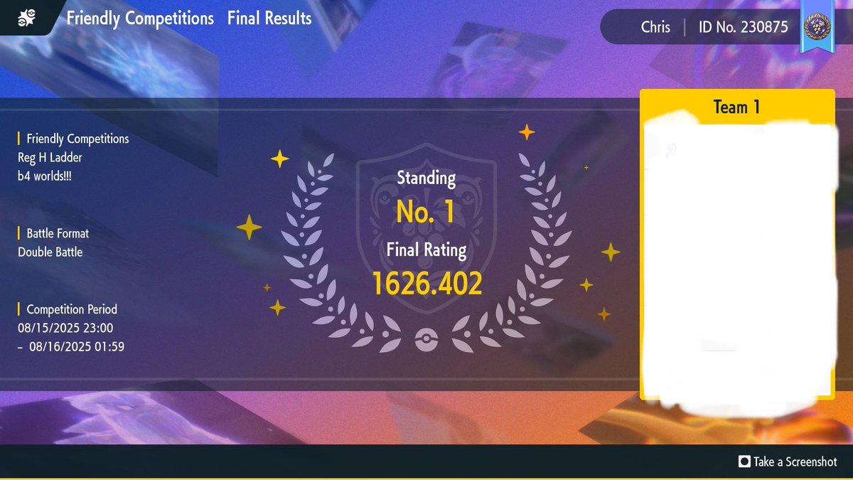 BlazeG1798's tweet photo. Woke up to being rank 1 in a fun Reg H ladder tour going 12-2. Thank you @Wiltank for organising and @Mastodon_Swoles for staying up for the first couple of rounds. https://t.co/81idJnfFeb