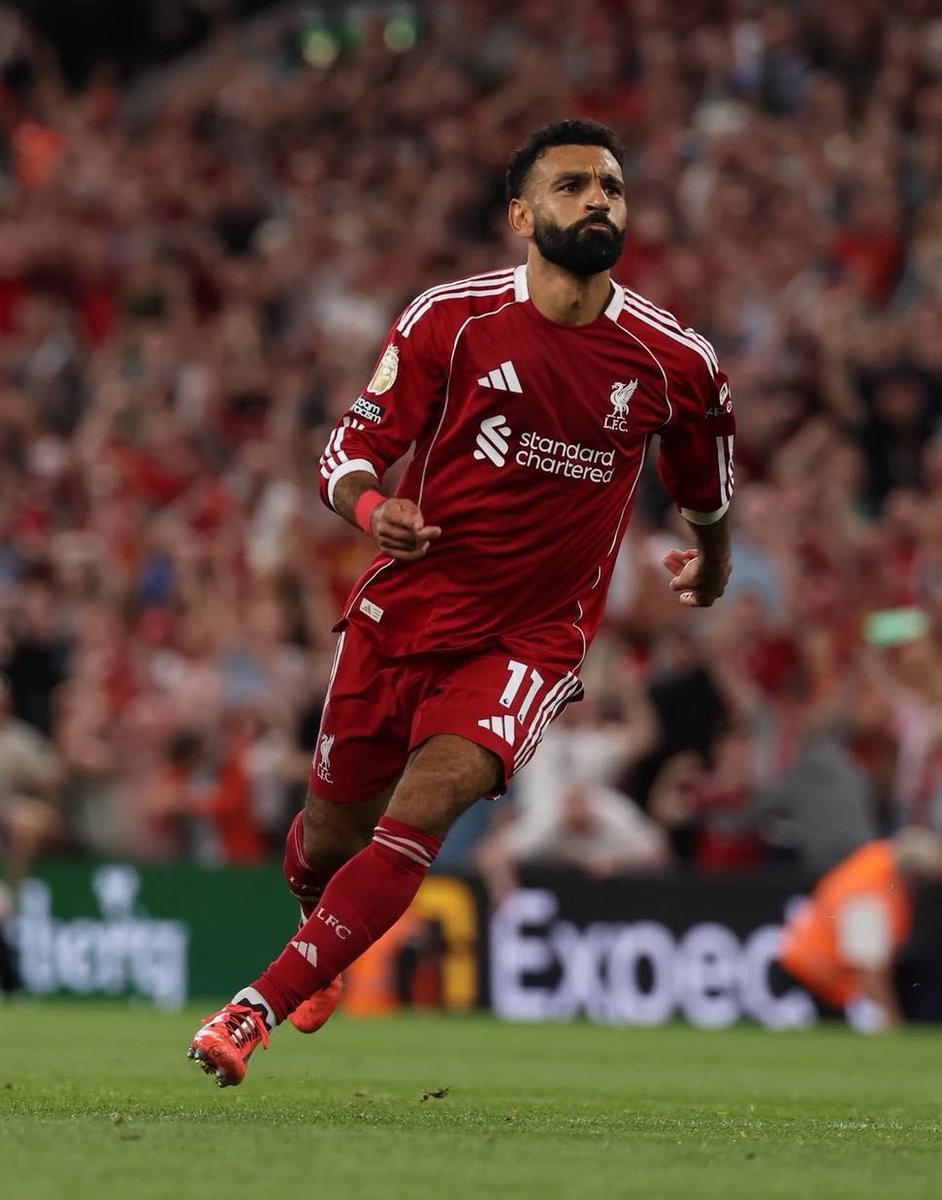 Christophe_84's tweet photo. @LFC @MoSalah 187 Premier League goals for Mo Salah! Now 4th on the all time Premier League goal scorers list! Level with Andy Cole! #Salah #EgyptianKing  #LFC #PremierLeague @LFC @MoSalah 🇪🇬👑🐐 https://t.co/QSOk6besiw