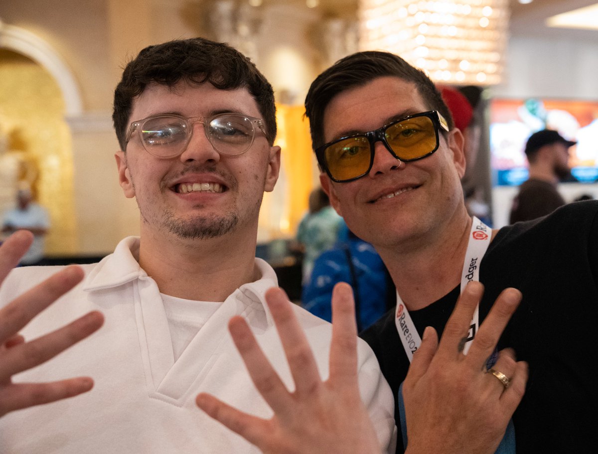 Oh shit <a href="/TheUnpopularEL/">EL</a> chillin with the $DONG crew <a href="/RareEvo/">Rare Evo: A Blockchain Event</a>! 🍆