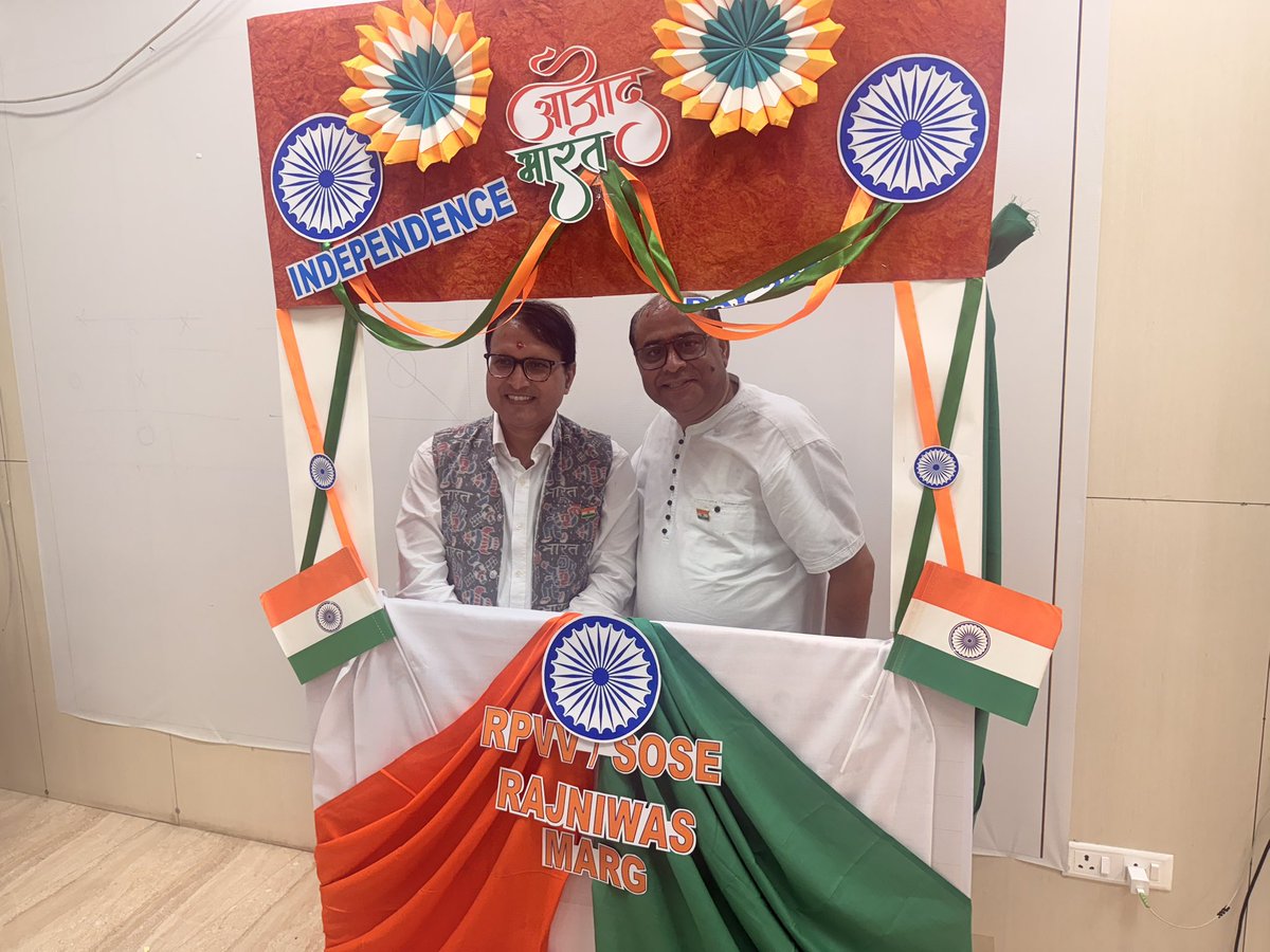 Kuldeep Singh (@kuldeepsinghppl) on Twitter photo 🇮🇳🪷
RPVV Rajniwas Marg alumni,
Mr. Surendra Singh (IAS) 🌸
&
Dr. Gladbin Tyagi (CMO) 🌸
inspired students on 14 Aug 2025 to
discover & sharpen their strengths.
Mr. Singh urged:
Don’t be broken by setbacks — rise & strive for glory…🌸
<a href="/Dir_Education/">DIRECTORATE OF EDUCATION Delhi</a>
<a href="/iassurendra/">Surendra Singh</a> 🇮🇳🪷
RPVV Rajniwas Marg alumni,
Mr. Surendra Singh (IAS) 🌸
&
Dr. Gladbin Tyagi (CMO) 🌸
inspired students on 14 Aug 2025 to
discover & sharpen their strengths.
Mr. Singh urged:
Don’t be broken by setbacks — rise & strive for glory…🌸
<a href="/Dir_Education/">DIRECTORATE OF EDUCATION Delhi</a>
<a href="/iassurendra/">Surendra Singh</a>