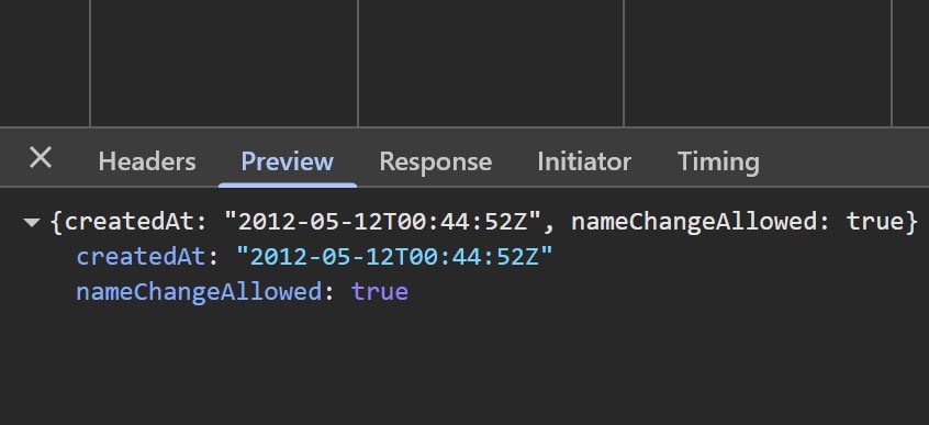 Found out the other day that I’ve been going by Misnova since 2012 when I first made my Minecraft account.

Apparently theres a way to check when you first registered. Neat :^)