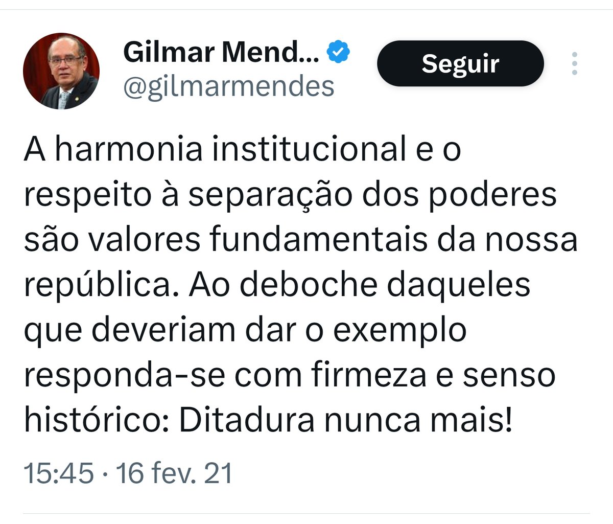 <a href="/revistaoeste/">Revista Oeste</a> Separação de poderes: <a href="/gilmarmendes/">Gilmar Mendes</a>