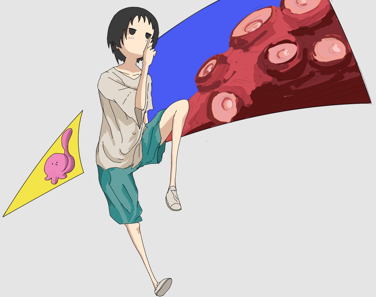 TafuYc's tweet image. TAKOPI GOD  #Takopi #TakopisOriginalSin #TakopiNoGenzai #Shizuka #MangaArt #AnimeArt #FanArt #MangaIllustration #AnimeIllustration #TakopiVibes #MangaLovers #AnimeLovers #DigitalArt