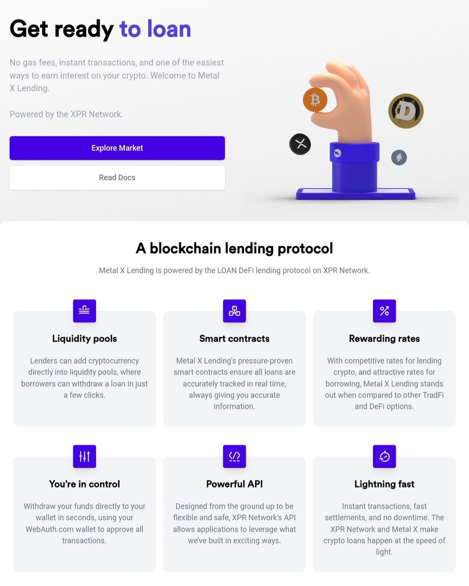 Here's a tip from a #METAL OG

If u stake ur $LOAN for 4yrs right now. Then it will be unlocked during the next 🐂

Now if u don't understand 🐂 &amp; 🐻 cycles of #crypto then u got homework

Spend the next 3yrs preparing for financial freedom 4 the rest of ur life
$XPR #MoveToMETAL