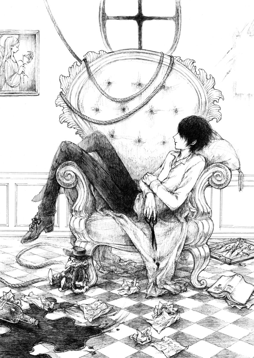 ペン画 4作品 ペン画が好き - Search / X