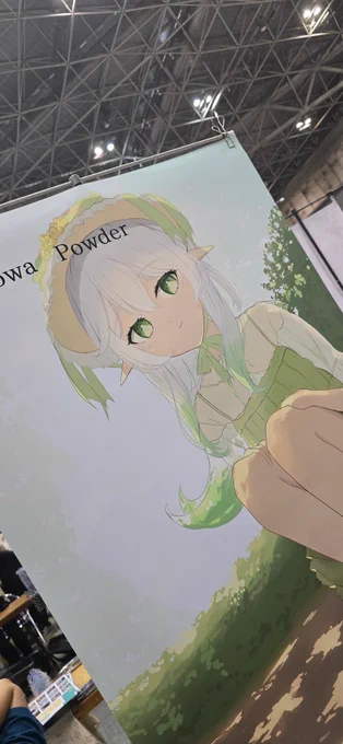 ポスター欲しい方っていらっしゃいますかね…? ナヒーダちゃんです!