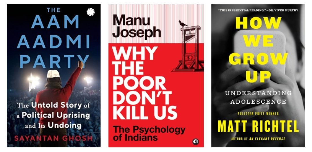manjula narayan (@utterflea) on Twitter photo This week's pick of interesting reads on <a href="/htTweets/">Hindustan Times</a> includes books by <a href="/manujosephsan/">Manu Joseph</a> <a href="/sayantan_gh/">Sayantan Ghosh</a> and <a href="/mrichtel/">Matt Richtel</a> This week's pick of interesting reads on <a href="/htTweets/">Hindustan Times</a> includes books by <a href="/manujosephsan/">Manu Joseph</a> <a href="/sayantan_gh/">Sayantan Ghosh</a> and <a href="/mrichtel/">Matt Richtel</a>