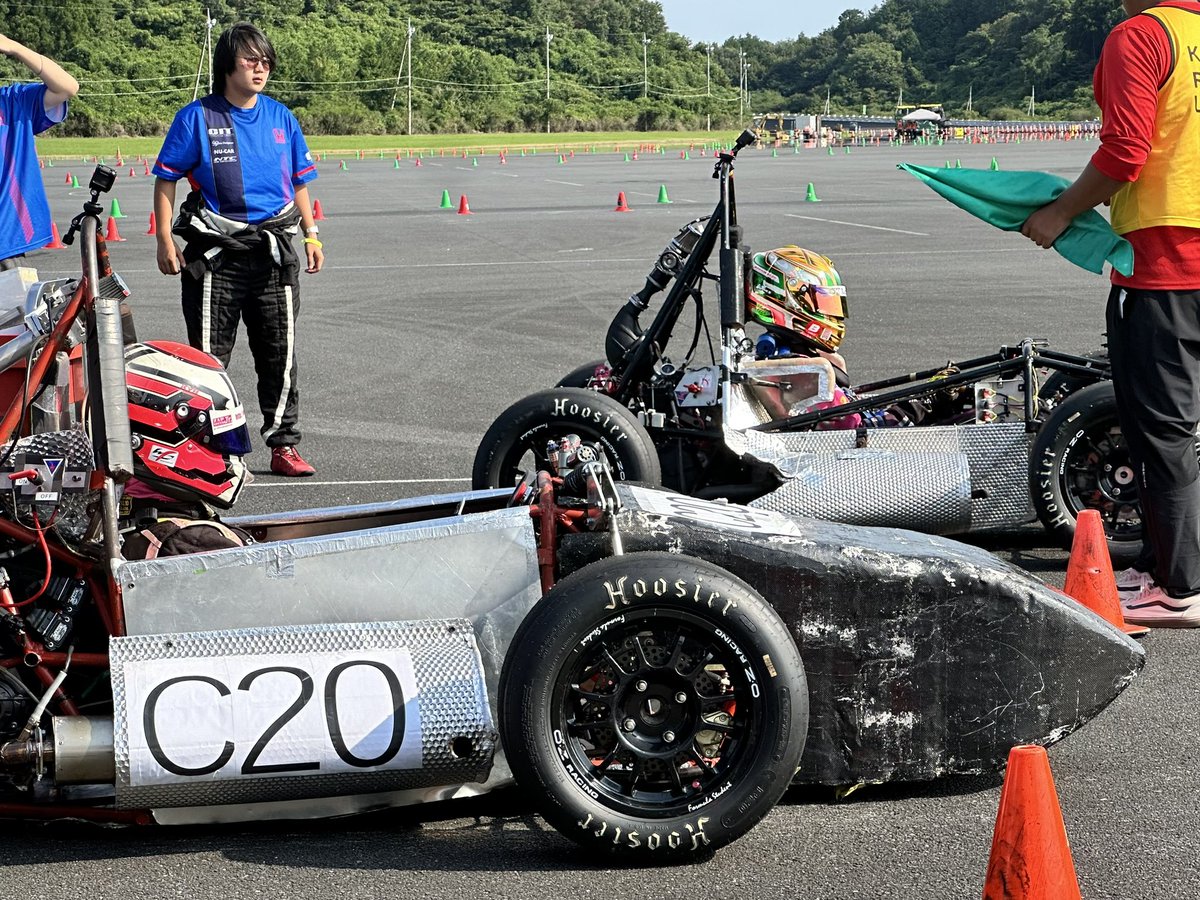 この2人、アツい。
#学生フォーミュラ