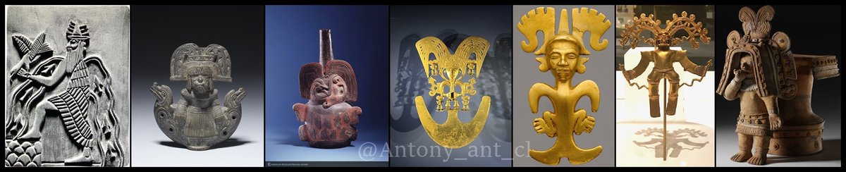 muchas son las conexiones intercontinentales anteriores a la llega de los Europeos. 

#Enki representado en culturas Precolombinas.
 #conexiones #intercontinentales