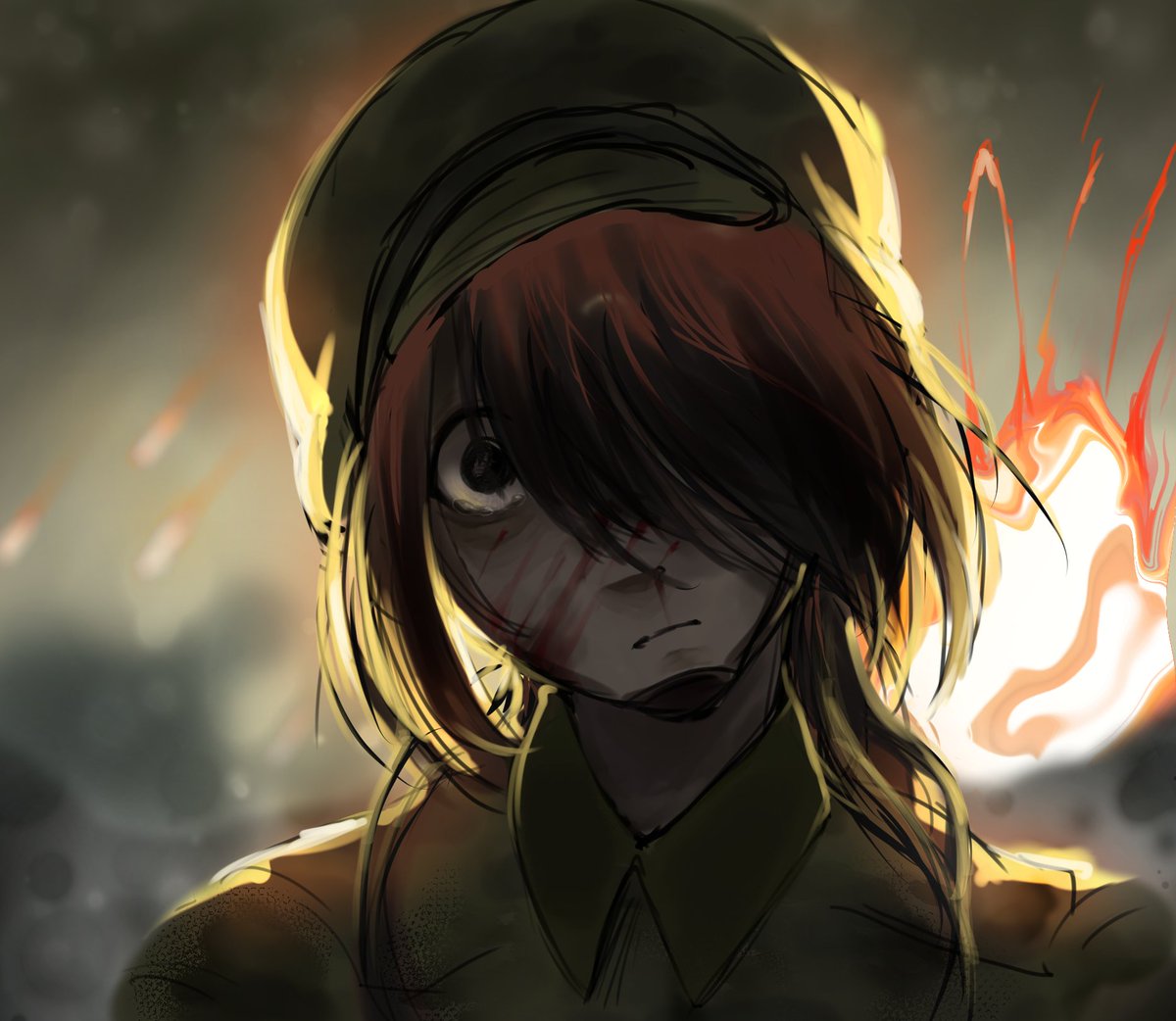 RodLilin's tweet photo. Lala mas Thousand Yard Stare https://t.co/RwWfjWvyI4