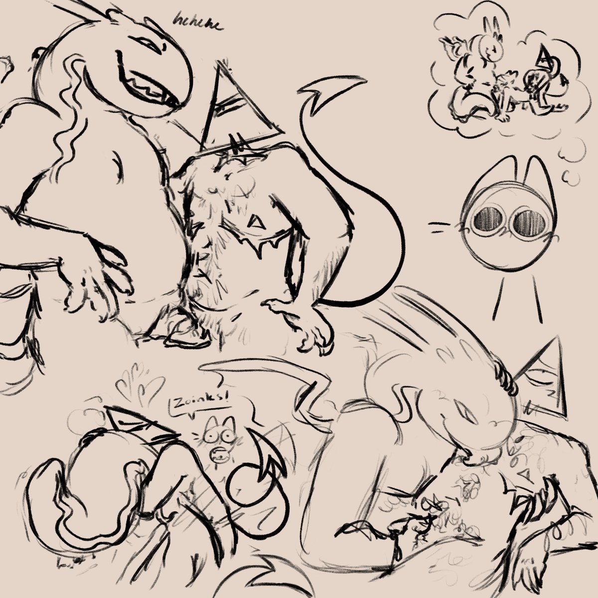 Zn30ad's tweet photo. Messy Veren and Zenith doodles I did a couple months back https://t.co/j2jklMfZw8