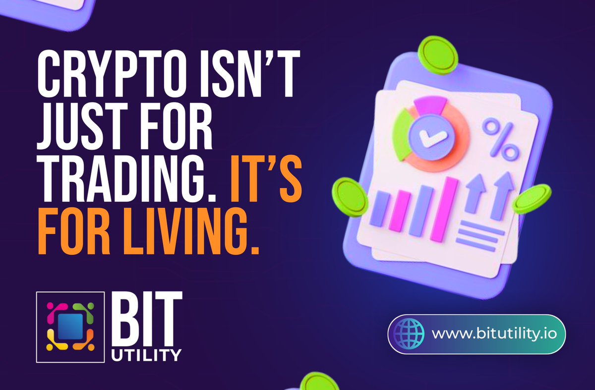 It’s time we stopped treating crypto like it’s only for HODLing or trading. 

BitUtility brings it into your daily life. 

Imagine paying for your eSIM while traveling, topping up your data, or handling utility bills—all without cash. That’s not a dream. It’s the now.

 🟢 You