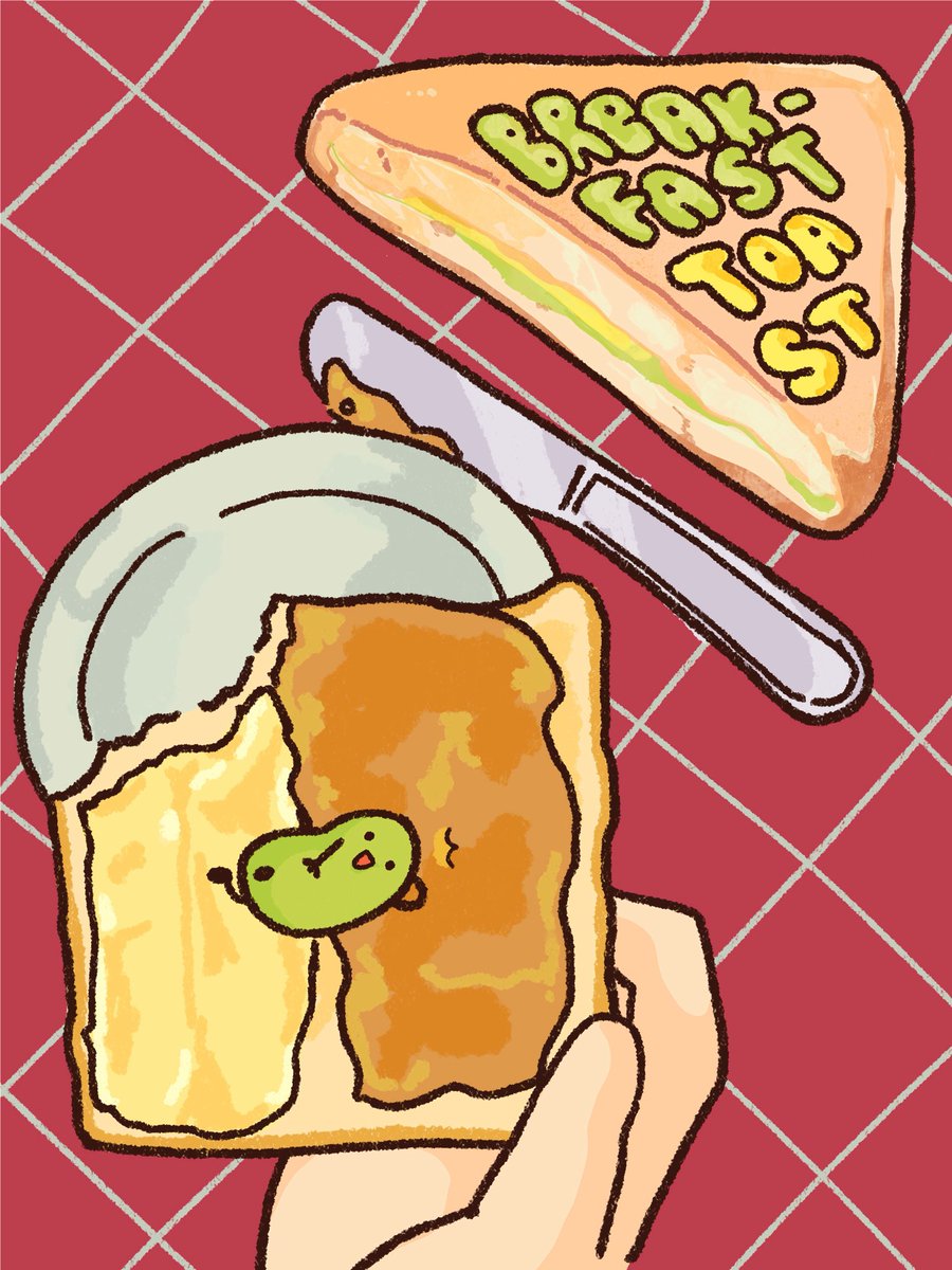 shellyy_jelly's tweet photo. 朝にカヤトースト気分になったバグちゃん 🧈🥥🍞
Little Buggie on kaya toast
#オリジナルキャラクター #イラスト #doodle #art #kaya #kayatoast #トースト #foodillustrations #art #doodle #buggie #breakfast #カヤトースト https://t.co/mbBnzgdcrU