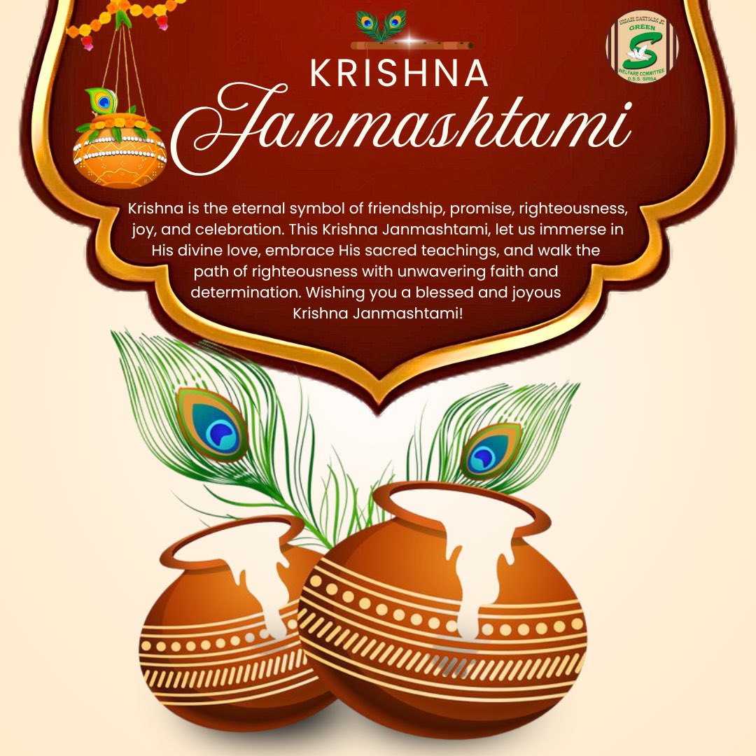 GreenSwelfares's tweet photo. Lord Krishna’s life whispers wisdom — endure with grace, rise with courage.
Let's follow his divine teachings for meaningful life. https://t.co/vZMHxTLEH9